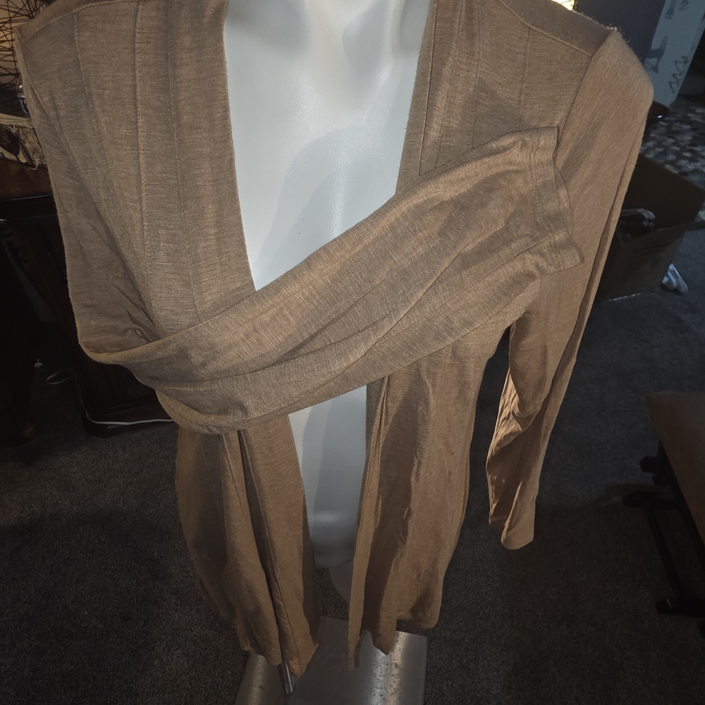 Coldwater Creek Brown Knit Sweater